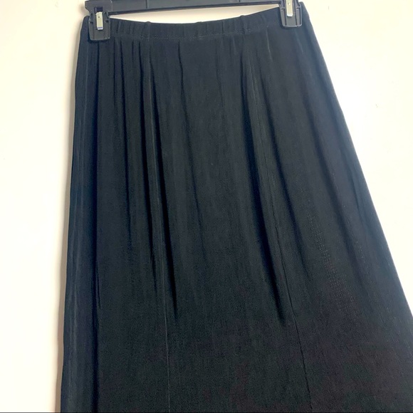 Birch Hill maxi black stretchy A line ladies skirt - Small - Picture 3 of 7